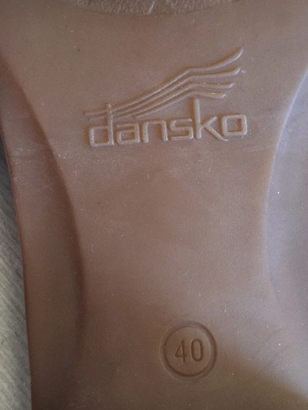 Dansko gently used